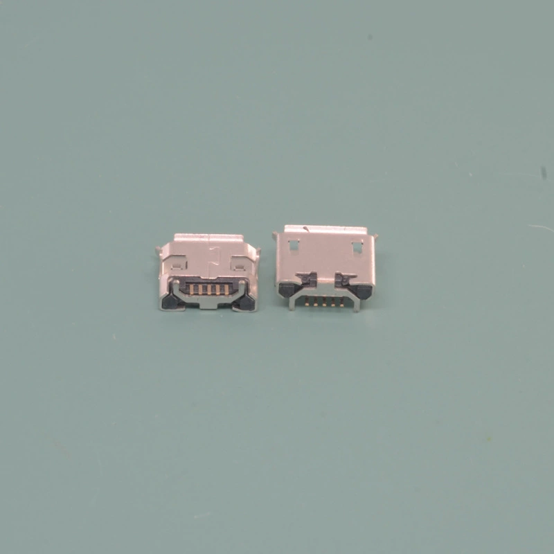 Micro 5p угловой USB питательный разъём поставщик / четырёхконтактный MKUSB разъём производитель