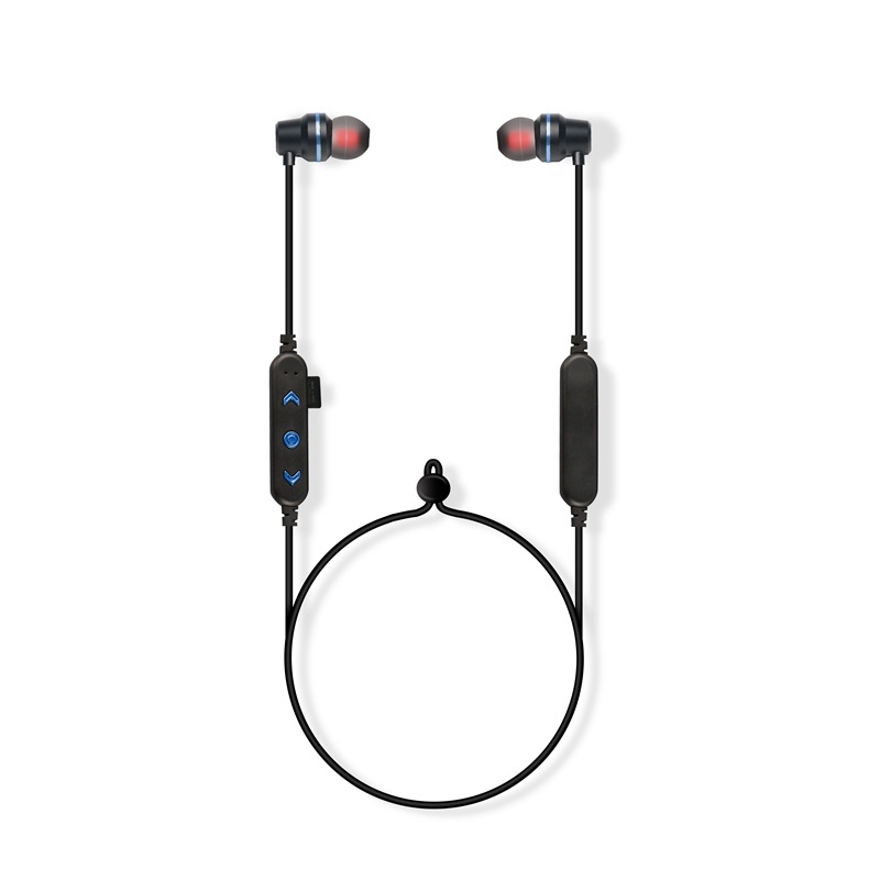 MS-F5 运动无线蓝牙耳机5.0 磁吸入耳式TF卡播放蓝牙无线耳机