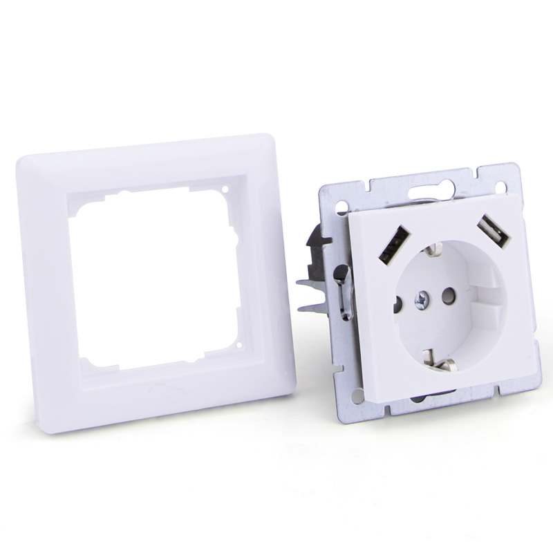 双联欧规法式电源插座法规雷神插座