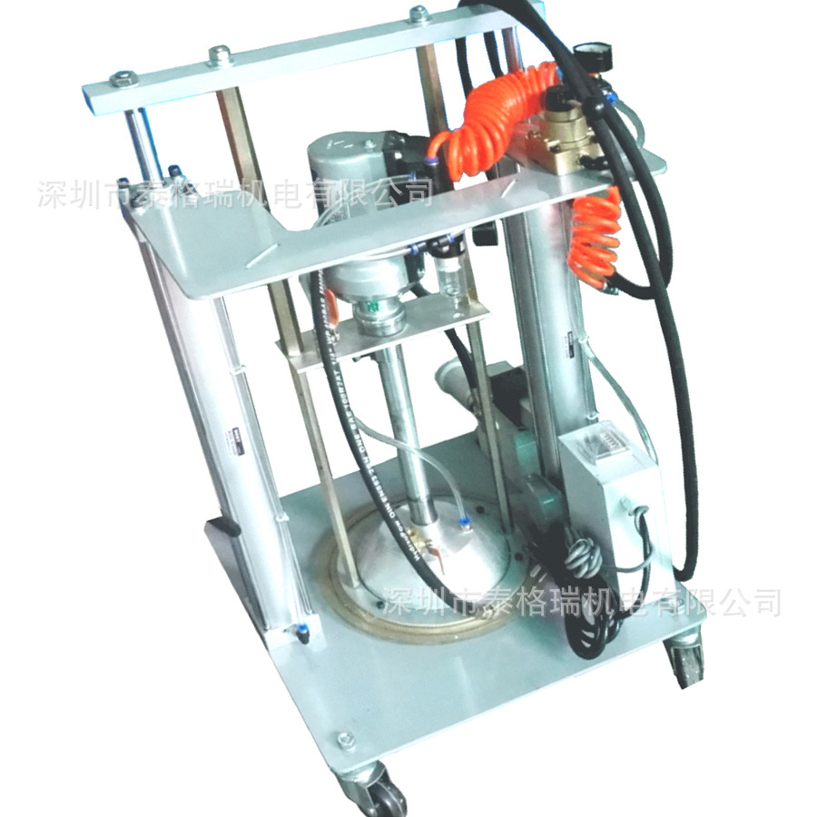 泰格瑞高粘度黄油加油机气动定量黄油机大流量高压定量注脂泵