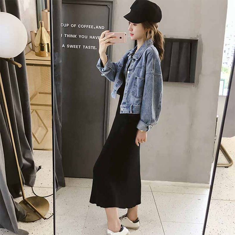 Costume femme en Denim + polyester - Ref 3334532 Image 1