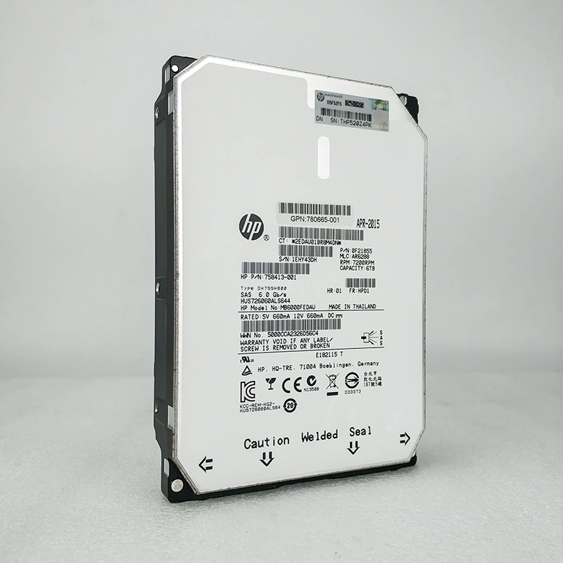 HP Hitachi SAS 6T 6G/с 7.2K 16MB 3,5-дюймовый серверный жесткий диск