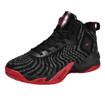 高帮篮球鞋 飞织 透气夏季新款2019 ebay跨境amazon 一件代发 男