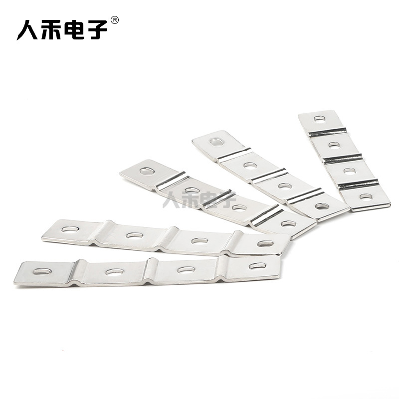 铜箔软连接焊压 镀锡电工母排连接 叉车电池组导电紫铜