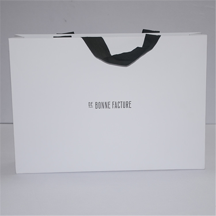宽带白色大手挽袋厂家定制加工 各类包装天地盒 抽屉盒 可印LOGO