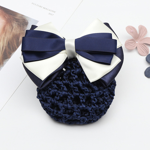 Occupational hair net hat for hotel beauticians, flight attendants, catering schools, nurses, and other professional jobs.