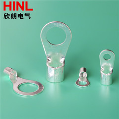 黃銅OT/1.5/2.5/4/6/10-3/4/5/6/8/10平方圓環接線端子 O型裸端頭