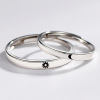 Ring for beloved suitable for men and women engraved, Japanese and Korean, simple and elegant design