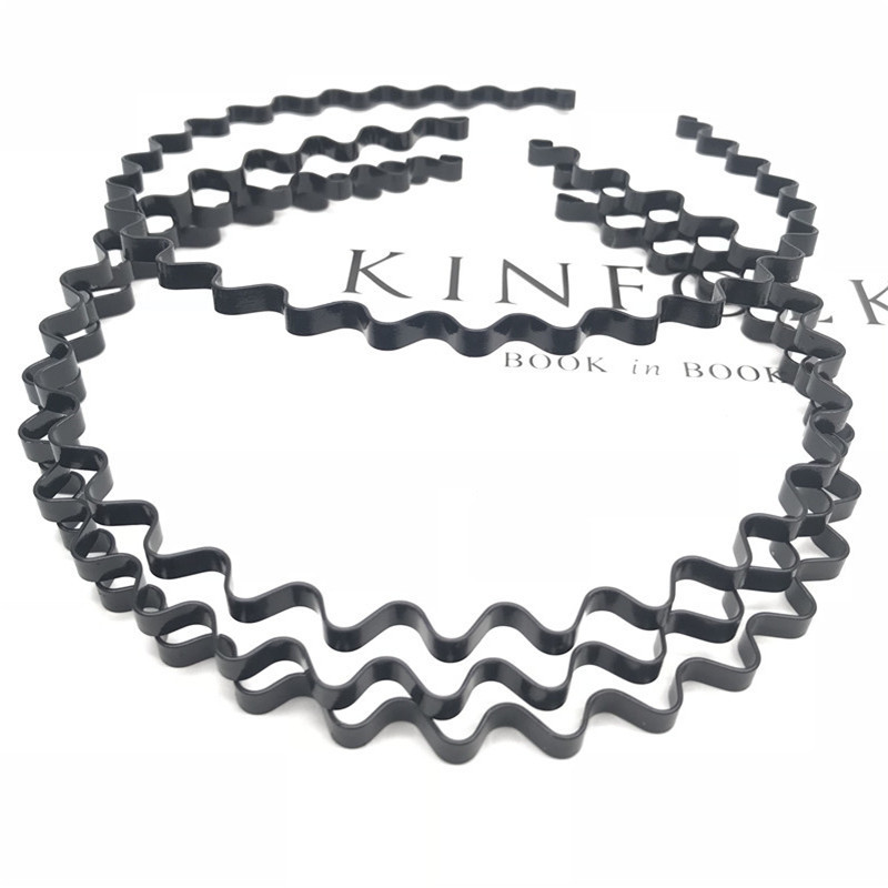 Onda de hierro curvada pintura aerosol diadema unisex un yuan una pieza dos yuanes tienda de accesorios de cabeza suministro