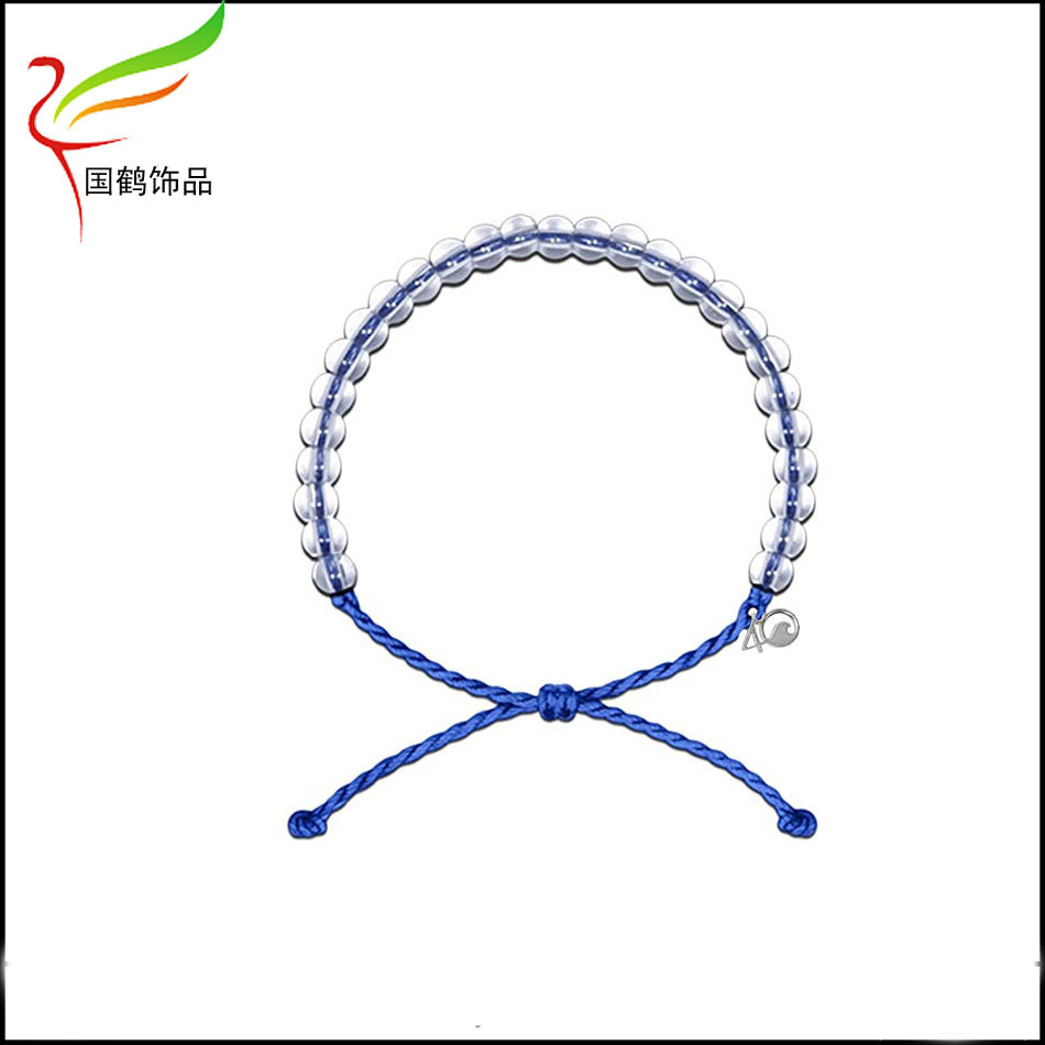 珠子编织(再生循环手链)4