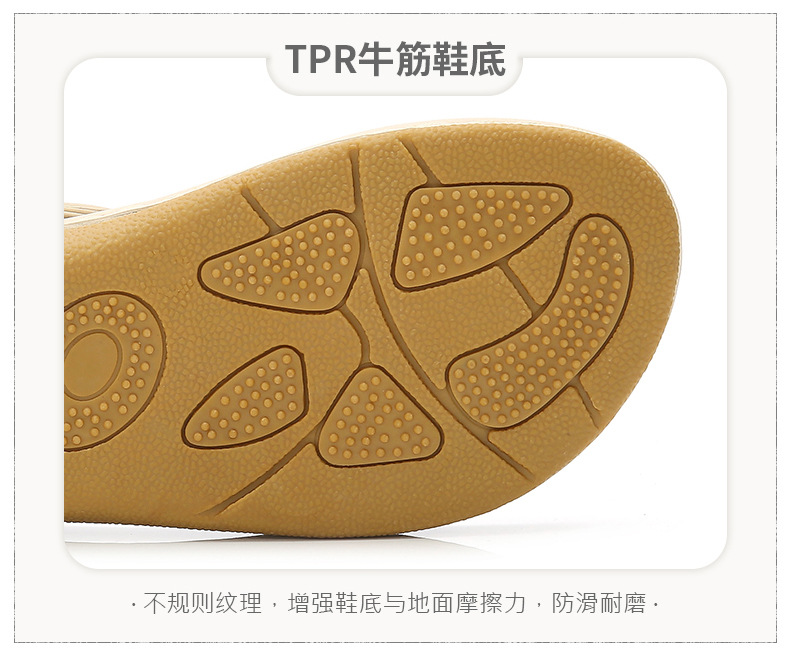 Cross-border supply 2025 new style sandal for women, thick-soled cake, large-sized women's sandal, fashionable Roman style, 36-43 undefined