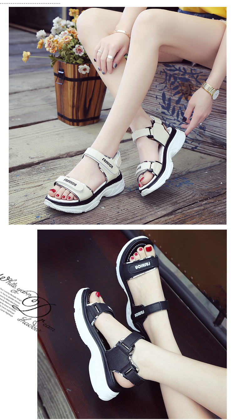 Chaussures été pour femme en Caoutchouc - Ref 3346423 Image 17