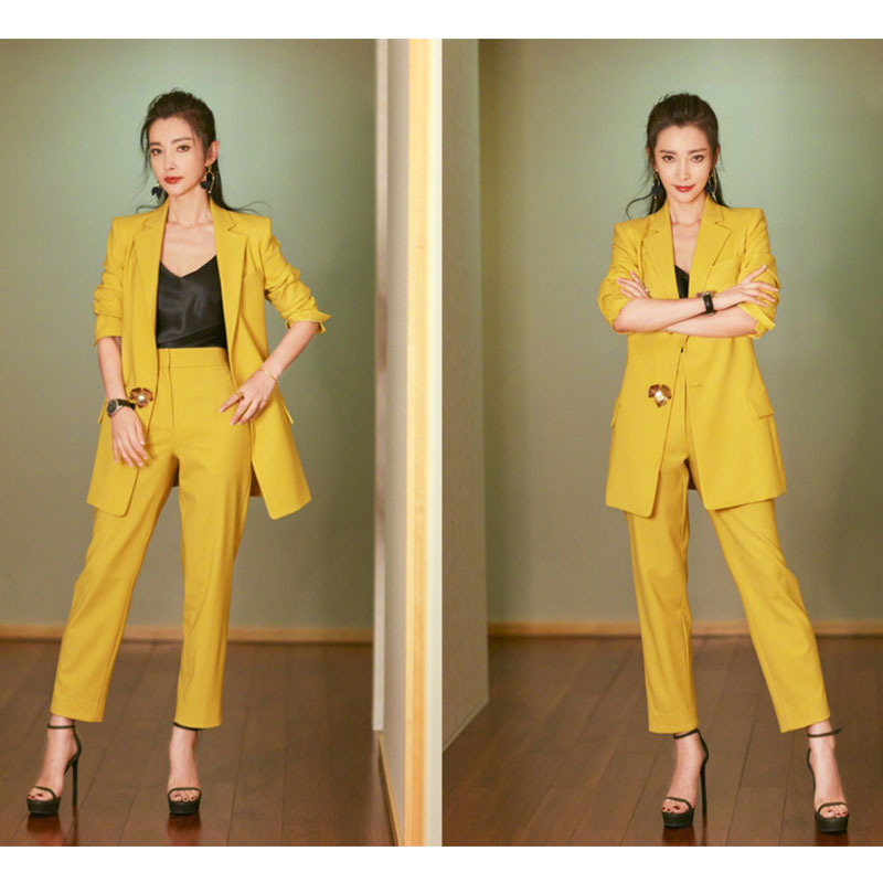 Costume femme en Mélange de fibres chimiques - Ref 3333638 Image 3