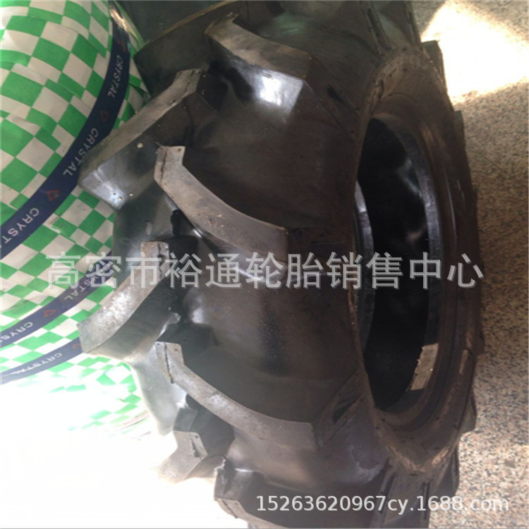 农机具轮胎6-7-8-18-14-16 工程车铲车轮胎 平地人字日本花纹R-1