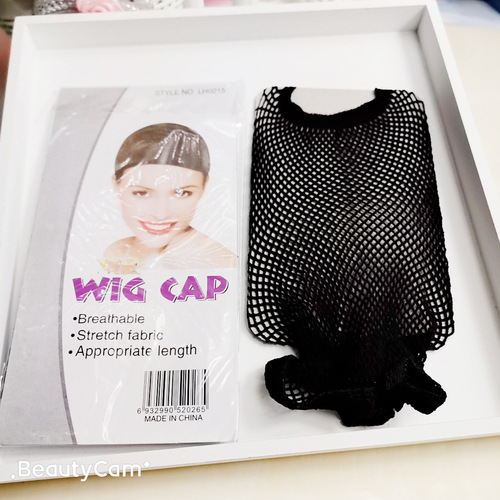Cross-border hot selling wig net European and American nylon hair caps high elastic two-end lace net cap headgear manufacturer wholesale