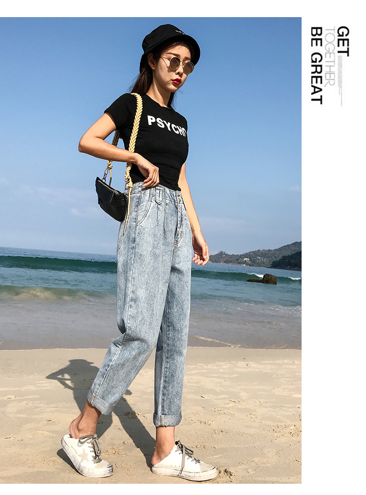 Pantalon léger femme en coton - Ref 3430252 Image 24