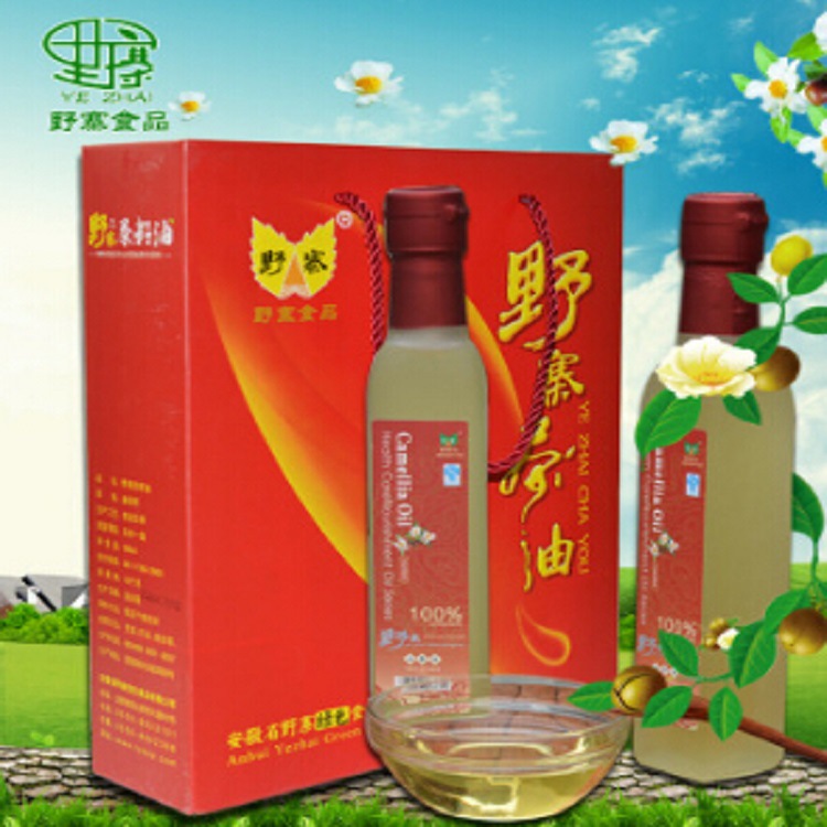 廠家批發山茶油物理低溫壓榨茶籽油食用油禮品盒裝山茶油