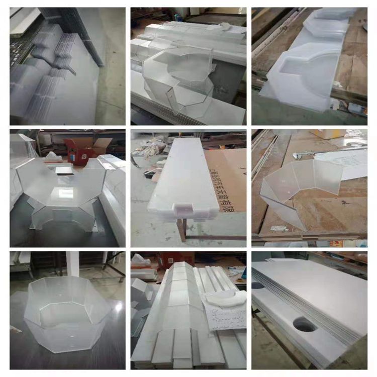 耐力板3mm4mm5mm6mmpc板雕刻折弯实心透明耐力板