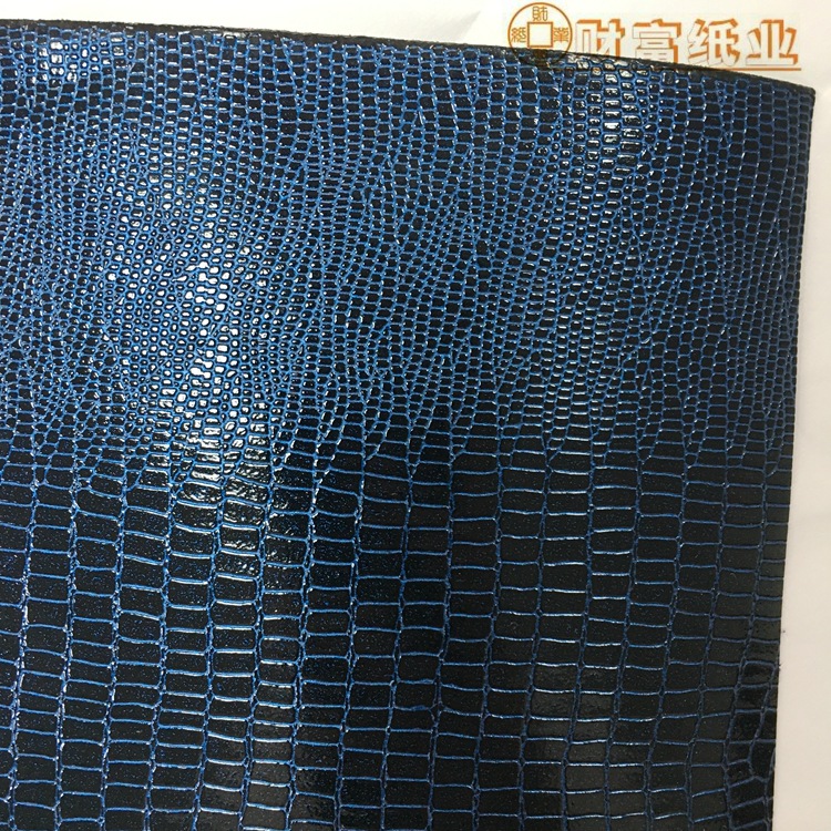 广东充皮纸小鳄鱼纹  仿皮纸 酒盒手表盒包装纸 现货一米起订