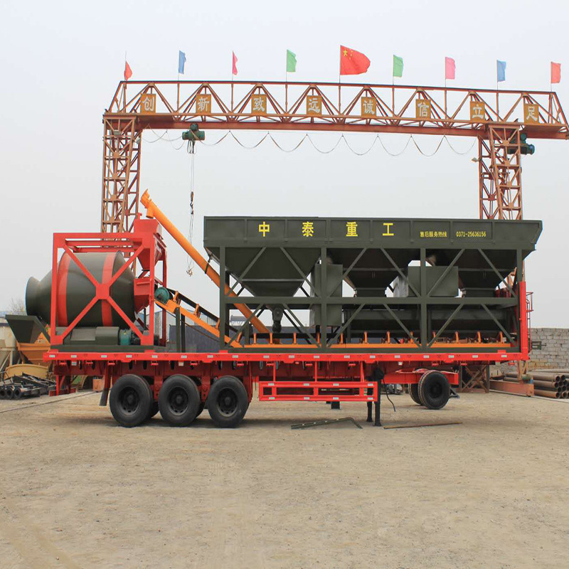 移动混凝土搅拌站3