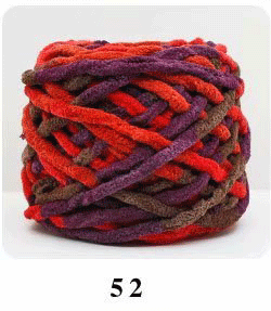 Tira de hielo hilo de una sola hebra de lana gruesa aguja de palo de tejer manta zapatillas hilo bufanda sombrero bufanda hilo de algodón fábrica al por mayor