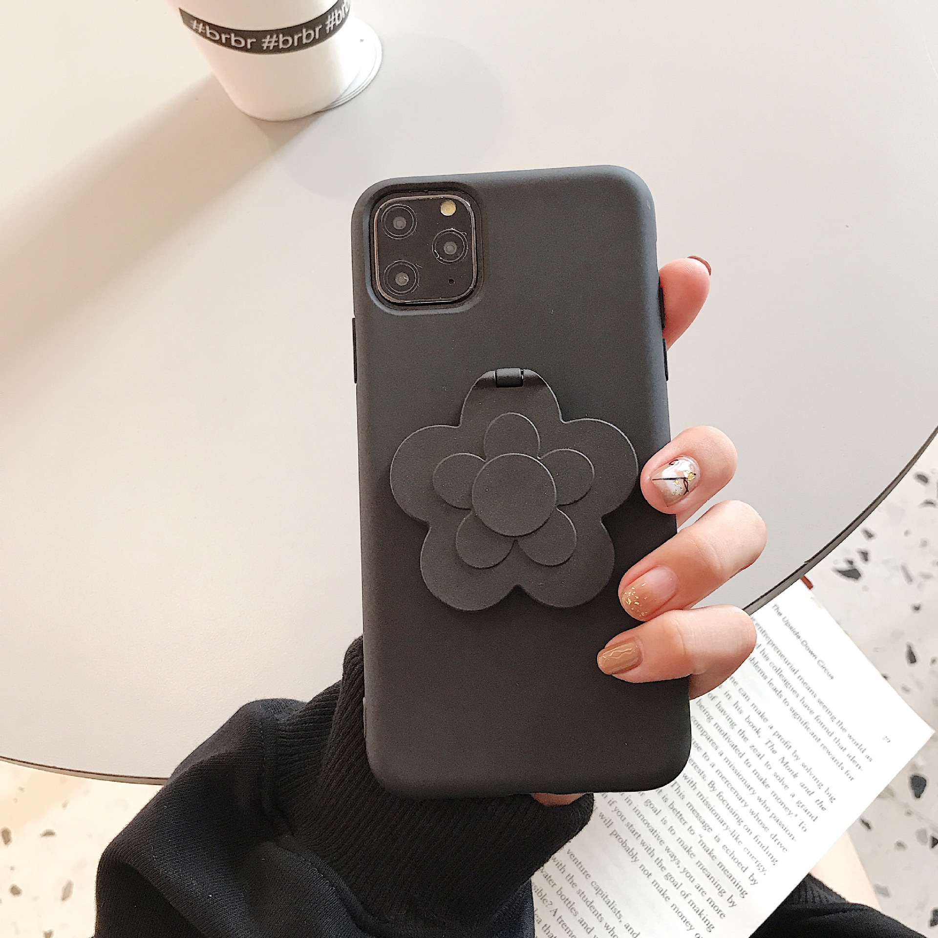 Camellia Spiegel Iphone13 Handy Hülle Für Huawei Mate30/oppo/vivo Verdickte Matte Weiche Schale display picture 6