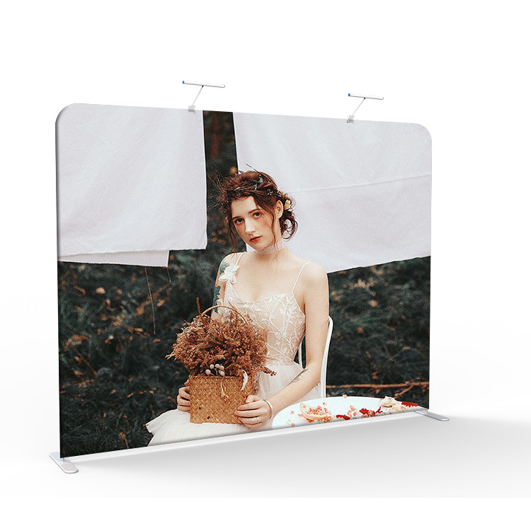 热转印快幕秀展架海报架背景墙签到处 弹力布画面 背景墙