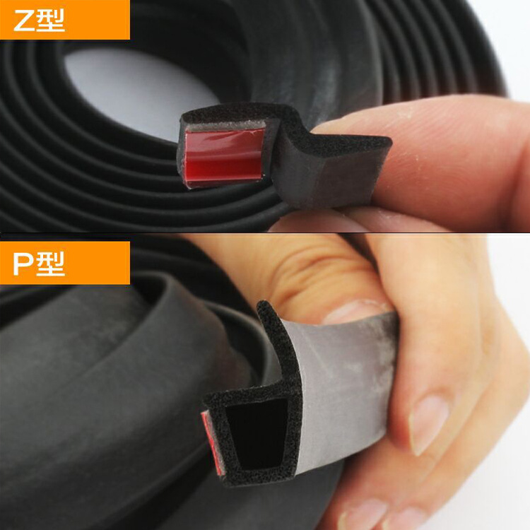 Rubber D-Shaped Door Seal Strip Self-Adhesive Epdm Rubber Strip Suitable for Automotive, Truck, Rv, Boat, and Home Applications