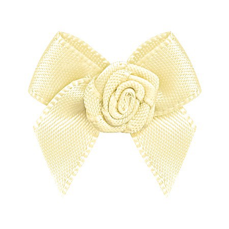 Yao Ming DIY accesorios de ropa interior accesorios para el cabello ropa interior caja de regalo decoración de flores rosa 3 puntos cinta arco