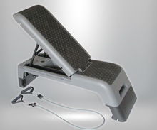 健身凳健身韵律踏板有氧踏板拉力绳踏板哑铃凳健身椅飞鸟椅