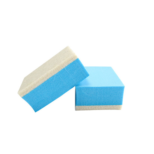 Car glass oil film cleaning wipe car polishing wool block windshield oil removal film shellac cleaning wool wipe
