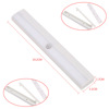 LED human induction wardrobe lamp 4*AAA battery ASB small night lamp corridor lamp Closet light