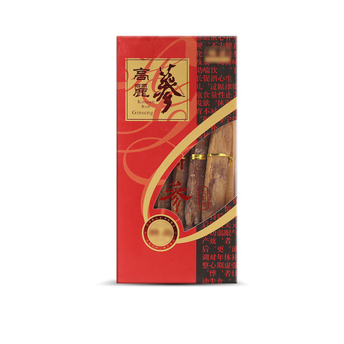 Wholesale 6-year-old Korean ginseng 100g in acrylic box, St. Boniface Bezhut ginseng at a low price