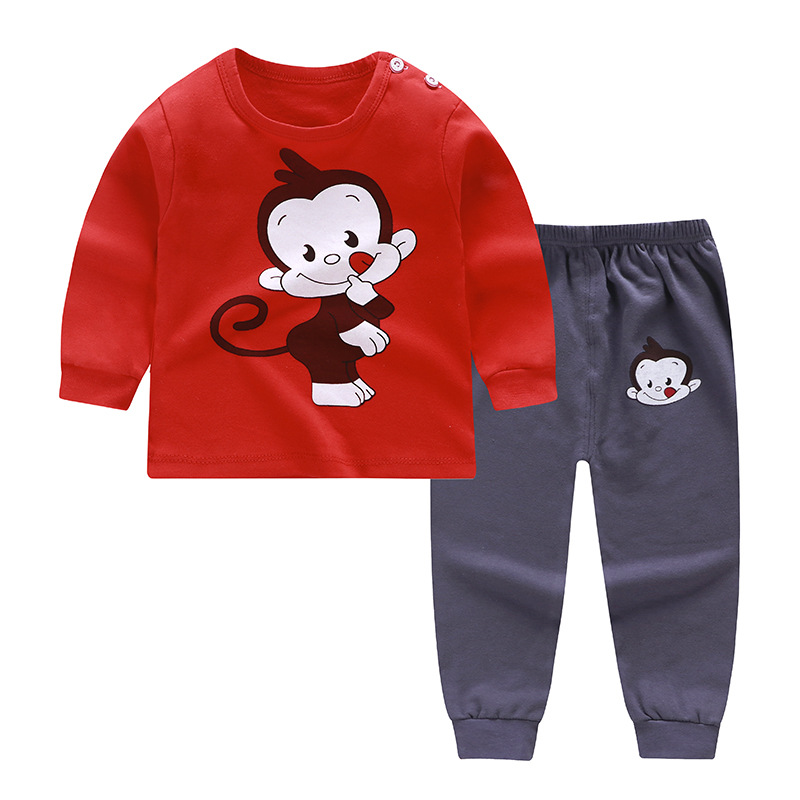 New Children's Clothing Autumn And Winter Children's Underwear Set Cotton Pajamas