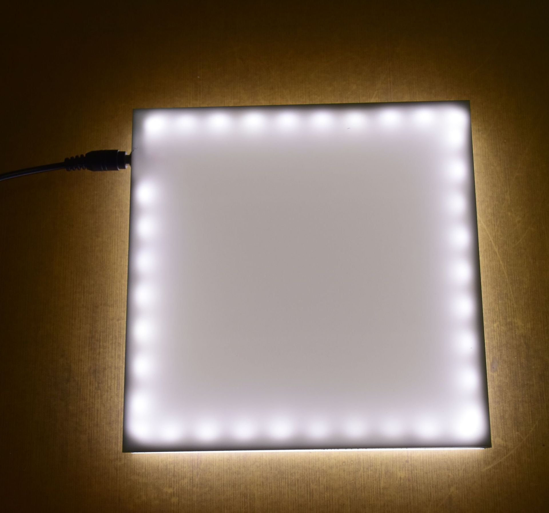 LED展示盒灯板led灯箱灯板带电源灯盒多颜色展示盒灯板亚克力灯板-阿里巴巴