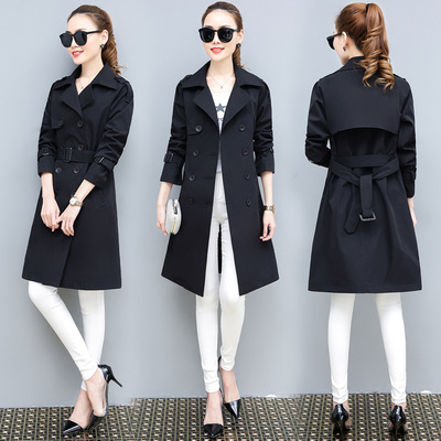 2020新款风衣女中长款韩版春季修身气质春装英伦风春秋装外套2980