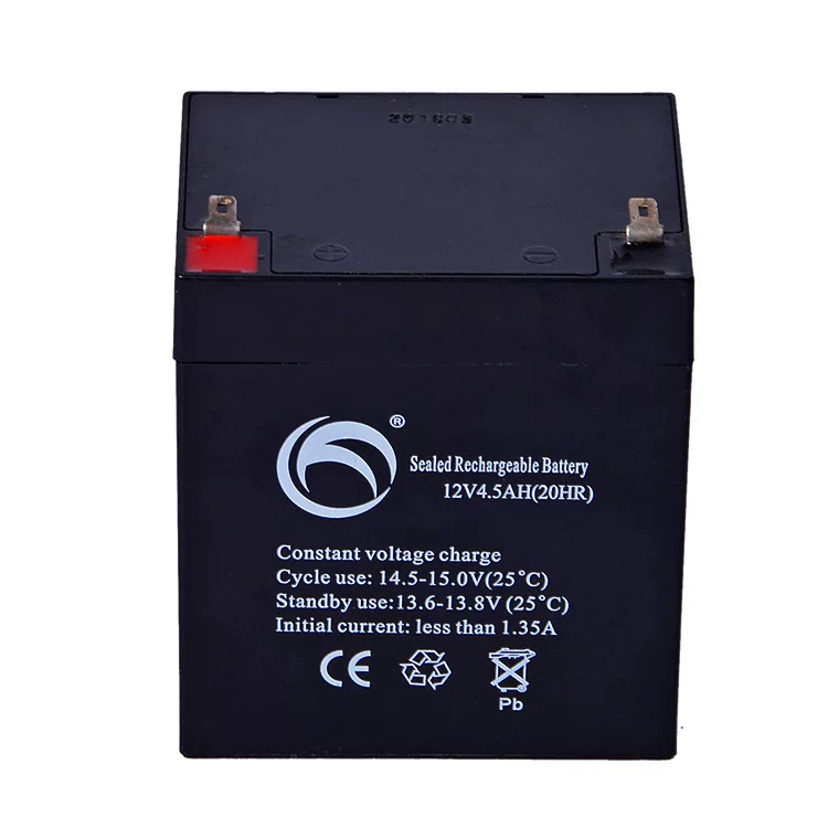 Fire rechargeable battery, power supply, 12v, 4.5AH