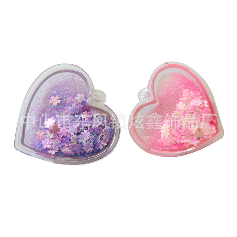 PVC voltage inflatable bag soft glue water bag multi-functional creative sequins multi-color floating object water injection tag