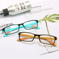 Student Round Eye Glasses Frame, Full Frame Can Fit Myopia Glasses 50-600 Degrees, Unisex Myopia Glasses Complete Set