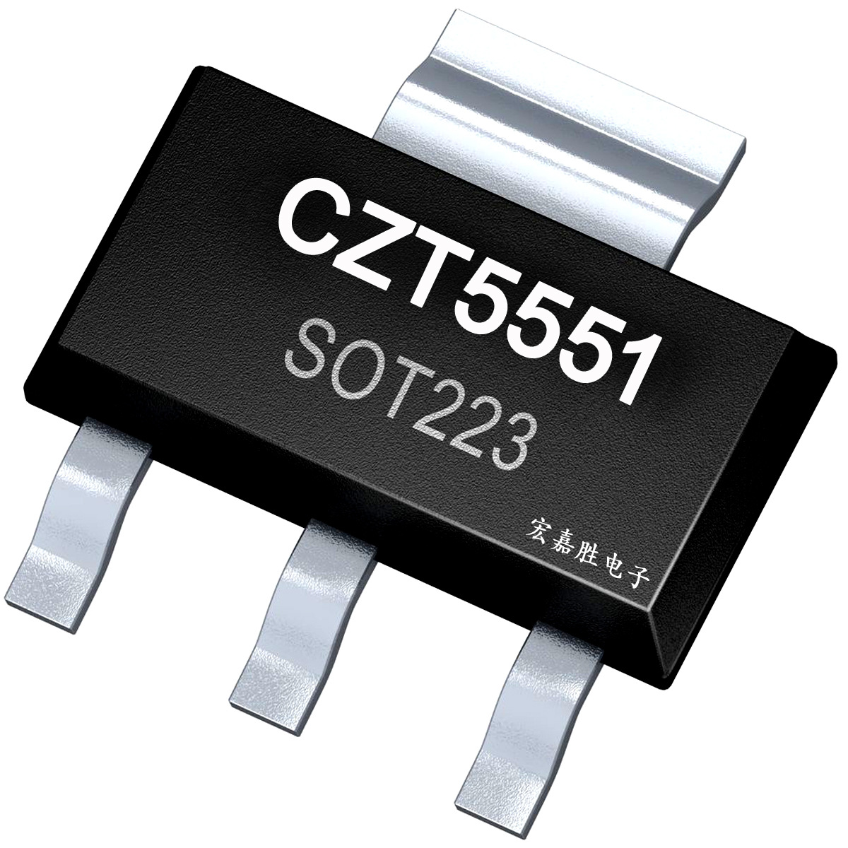 直销CZT5551 SOT-223 贴片三极管 放大 晶体三极管 国产元器件