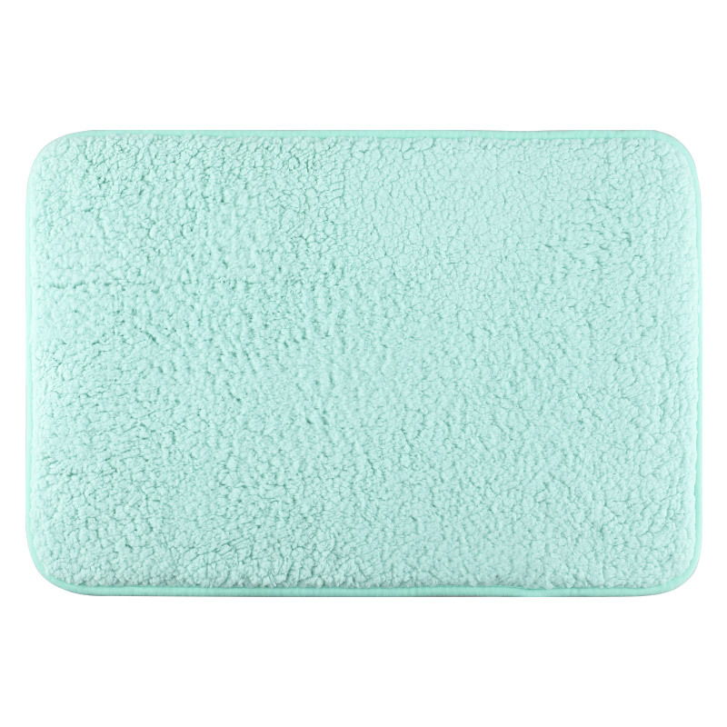 Venta especial suave sofá alfombra del piso puerta del baño alfombra absorbente alfombra de lana de cordero cocina baño Baño puerta mat