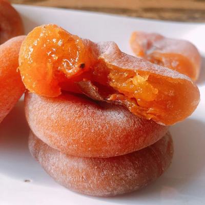 代發 圓柿餅 農家富平塘心柿餅子 500克  軟糯香甜