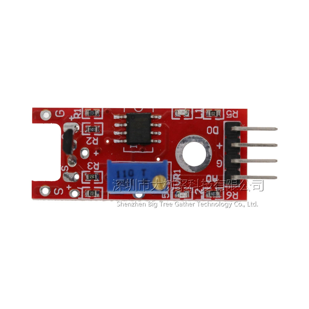 Line magnetic sensor, module