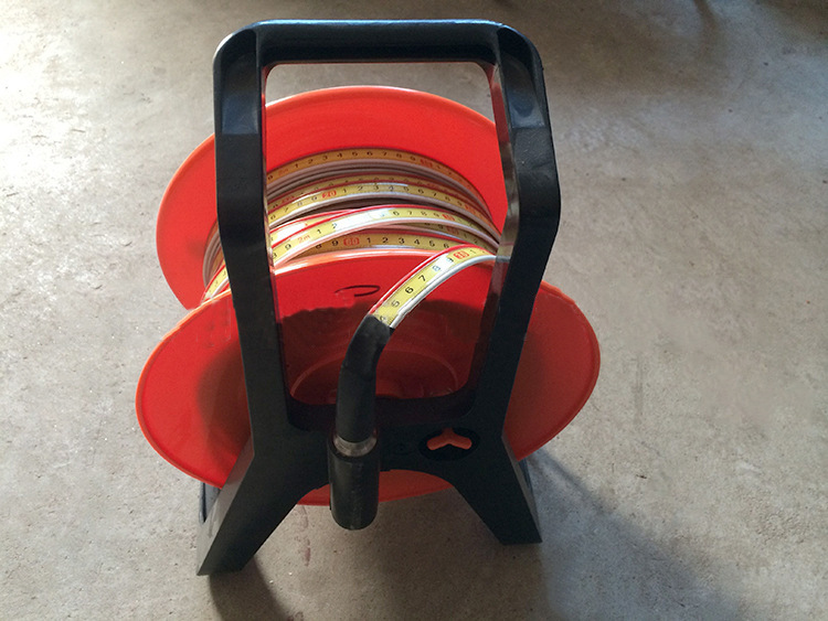 深井钢尺水位计 井深测量仪 电磁沉降仪100m米