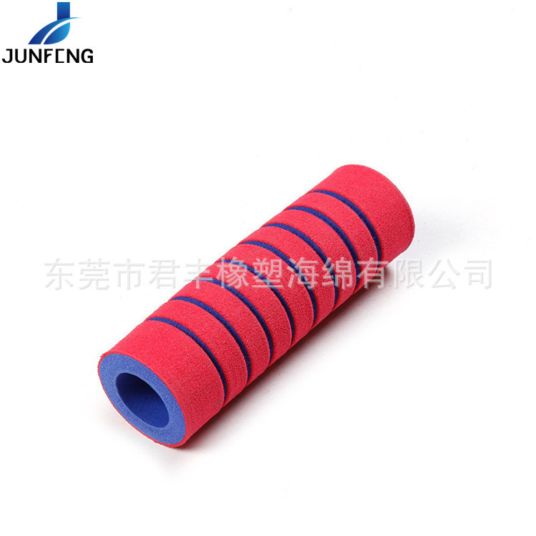 彩色橡塑把套防滑海绵 健身运动器材NBR手柄握把套管