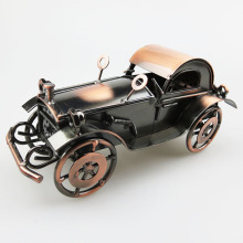 铁皮老爷车摆件复古怀旧橱窗摆件欧式家居饰品地摊工艺品批发 L7