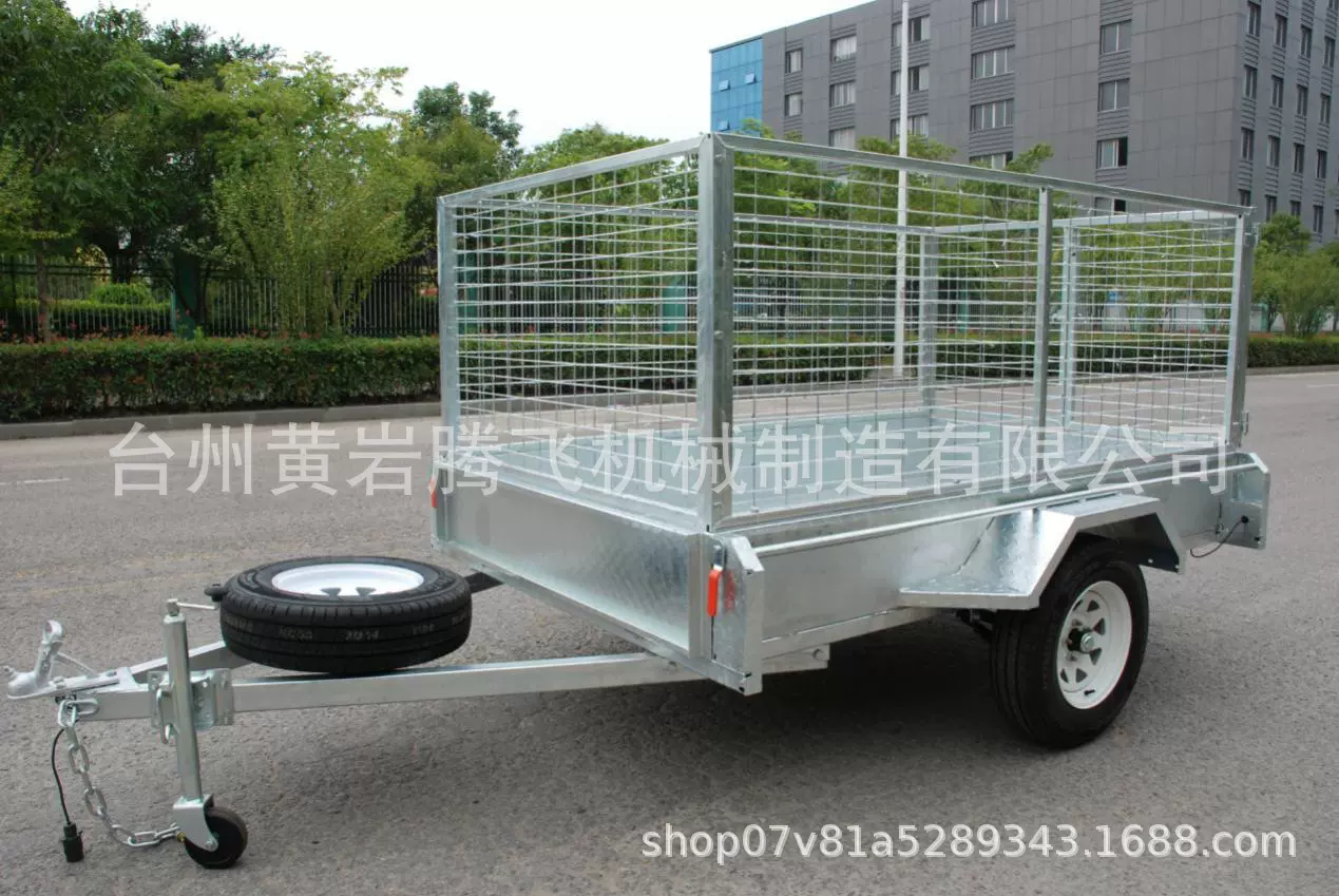 欧式拖车 农用挂车 拖拉机液压自卸拖车 拖挂车斗 拖车斗