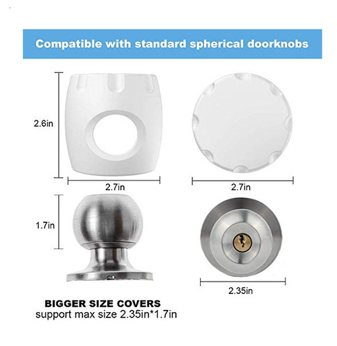 Baby gate manufacturer direct supply children door handle protector door handle anti-collision cover safety door handle cover door handle guard