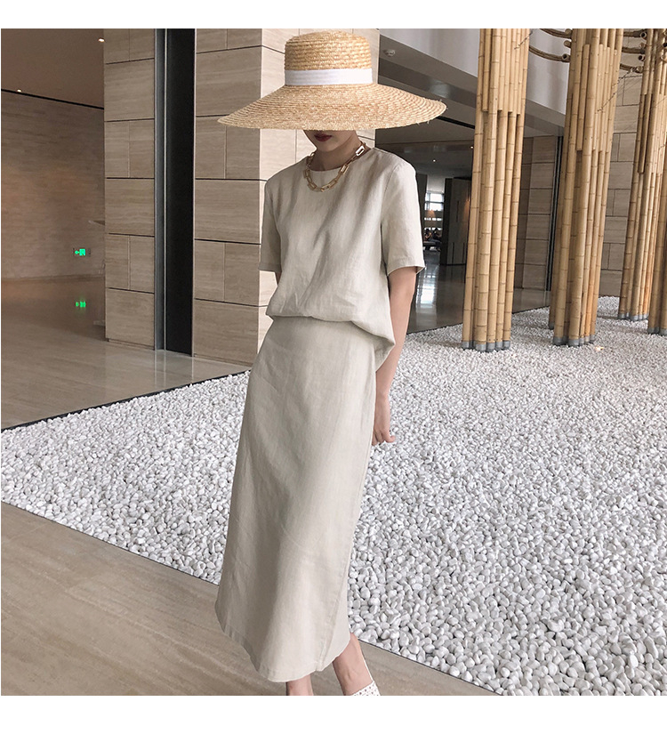 Costume femme HUI HUI en Coton et lin - Ref 3333898 Image 16