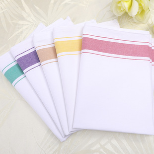 All -cotton colored cloth pure cotton cup cup mirror cloth wiping cup wipe glass towel thickened cloth pure cotton mouth wholesale